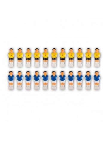 22 x igrači za stolni nogomet za šipke 13mm